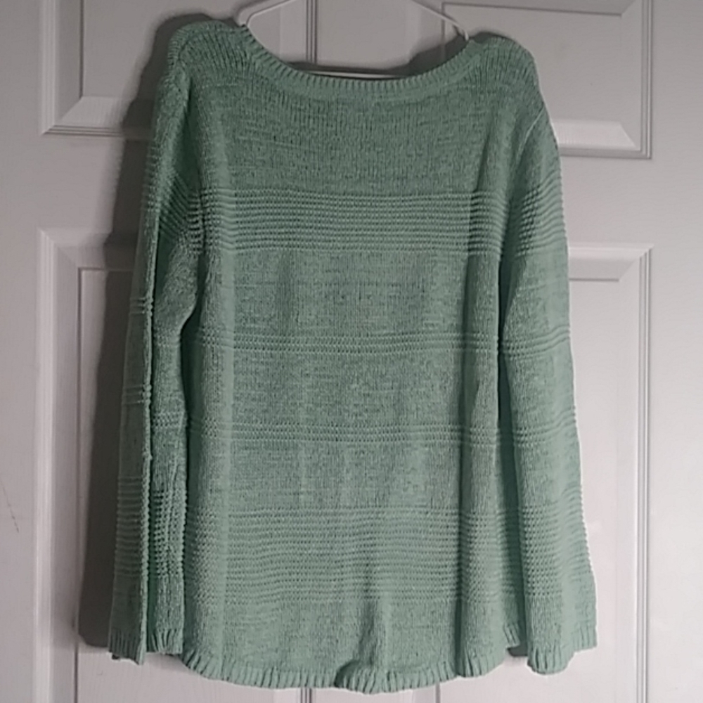 New Style & Co SWEATER Size 2XL (20-22) MINT ICE